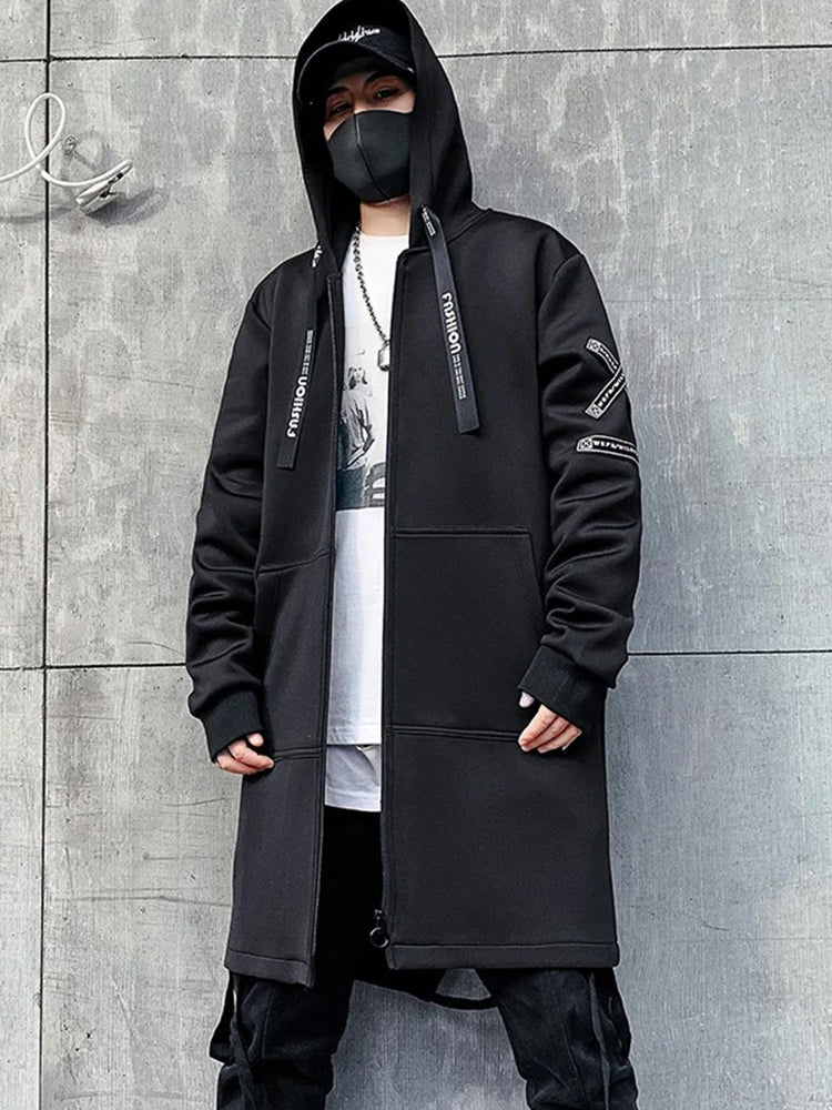 Long streetwear jacket