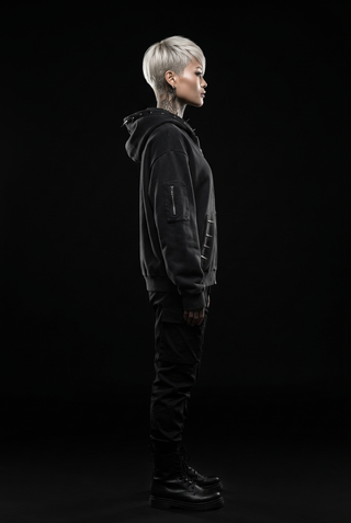 Futuristic hoodie