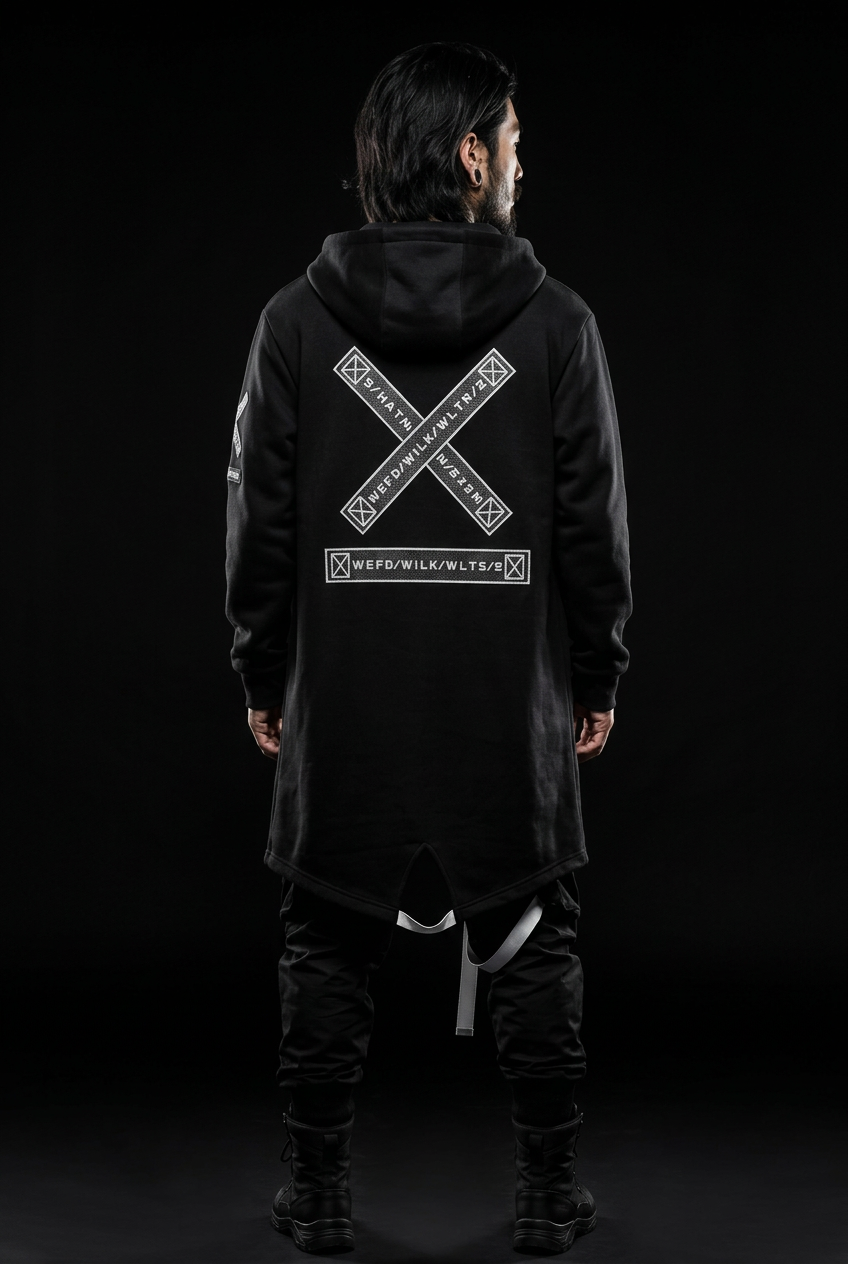 Long streetwear jacket