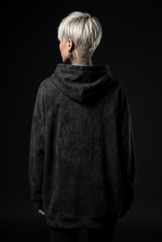 Oversized techwear hoodie