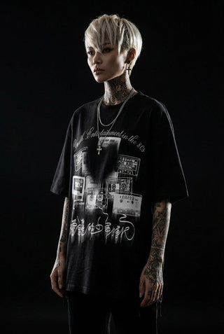 Tee shirt noir et blanc