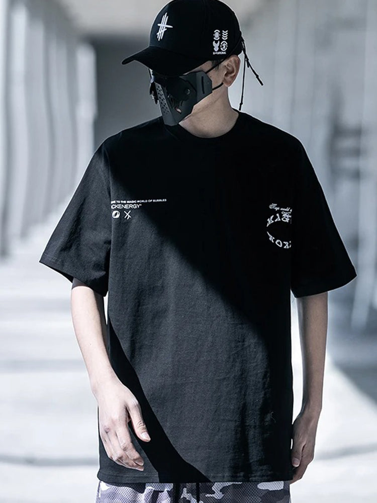 Black techwear shirt