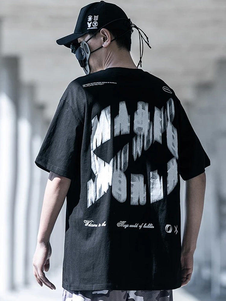 Black techwear shirt