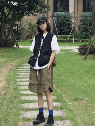 Black tactical vest