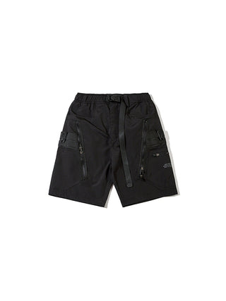 Techwear cargo shorts