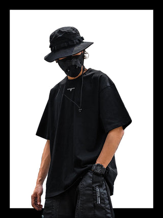 Black techwear T-shirt